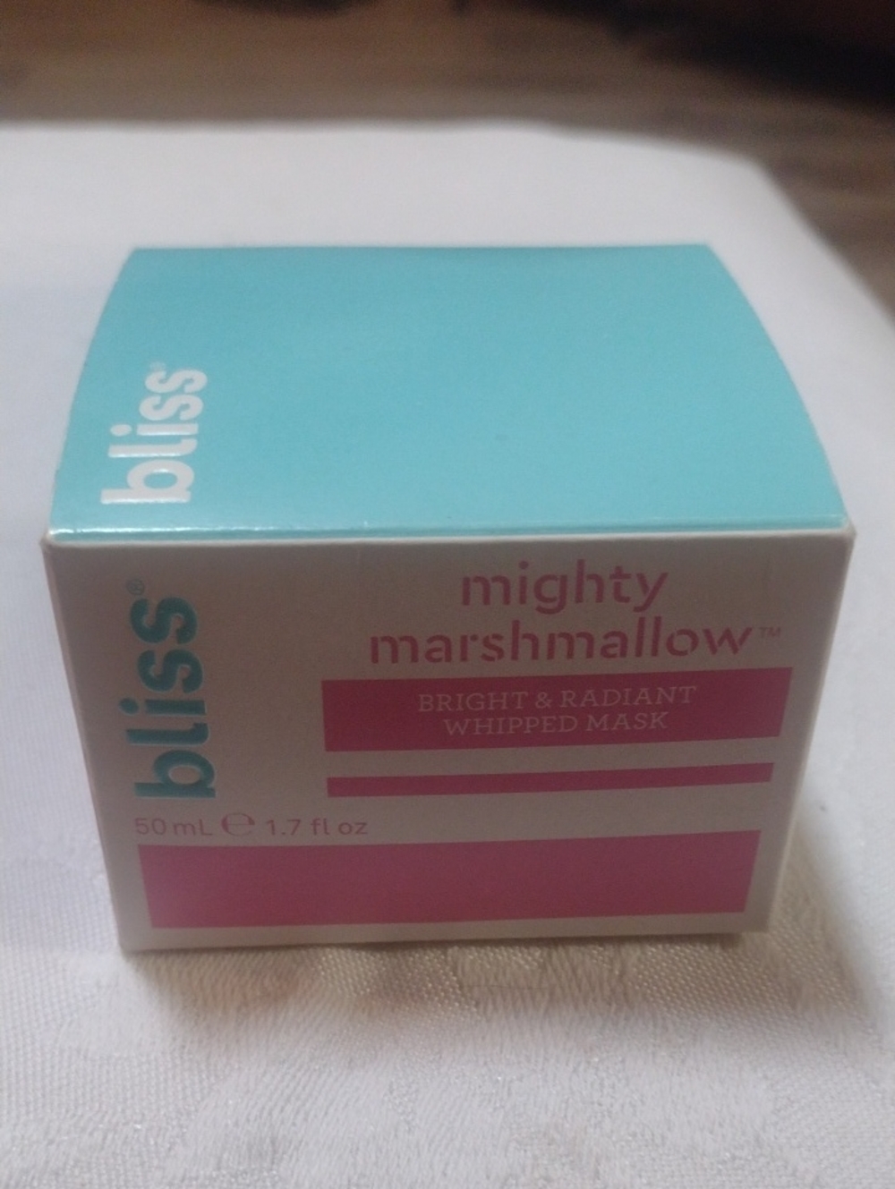 Bliss Mighty Marshmallow Whipped Mask - Turquoise & Pink